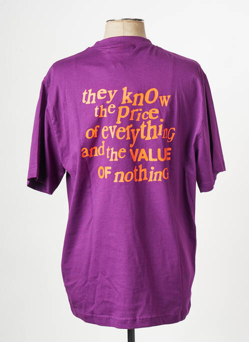 Tricou violet WASTED PARIS bărbat