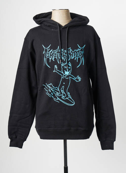 Hanorac negru WASTED PARIS bărbat