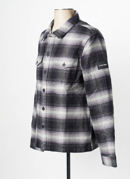 Cămașă cu mâneci lungi negru CALVIN KLEIN bărbat