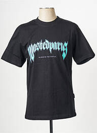 Tricou negru WASTED PARIS homme