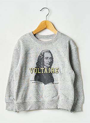 Hanorac gri ZADIG & VOLTAIRE băiat