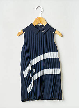 Rochie scurtă albastru IKKS JUNIOR fată