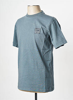 Tricou guler rotund albastru FILA bărbat