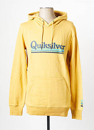 Hanorac cu glugă guler rotund galben QUIKSILVER bărbat