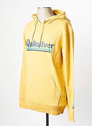Hanorac cu glugă guler rotund galben QUIKSILVER bărbat