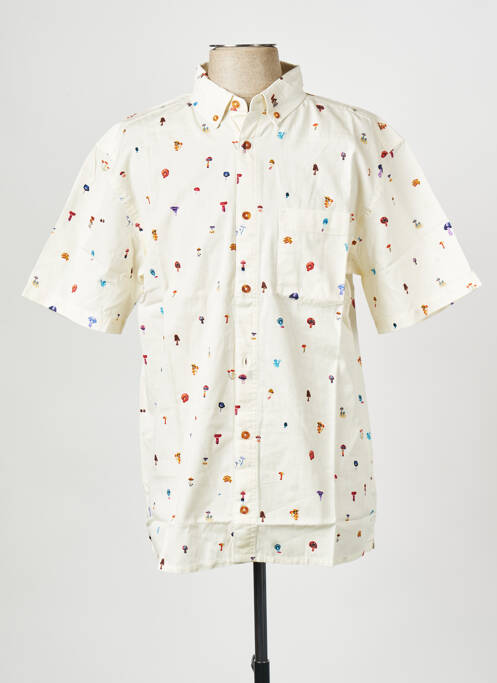 Cămașă cu mâneci scurte alb ELEMENT bărbat