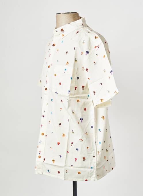 Cămașă cu mâneci scurte alb ELEMENT bărbat