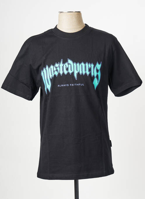 Tricou negru WASTED PARIS bărbat