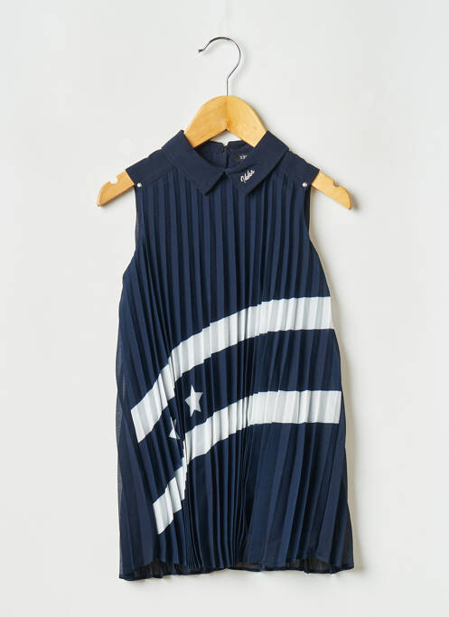 Rochie scurtă albastru IKKS JUNIOR fată