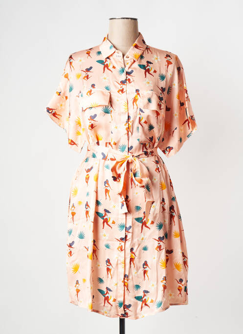 Rochie scurtă roz WILD femeie