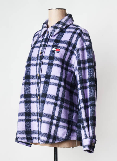 Cămașă violet TOMMY HILFIGER femeie