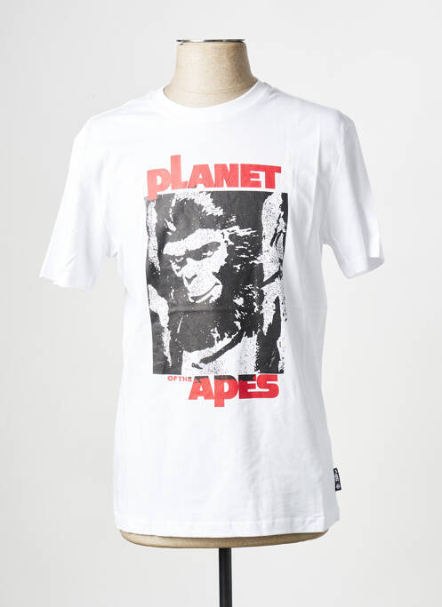 Tricou alb ELEMENT bărbat