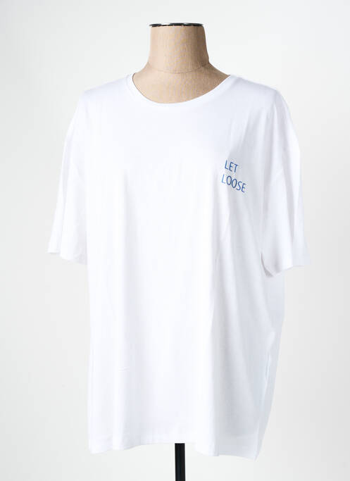 Tricou alb MOSS COPENHAGEN femeie