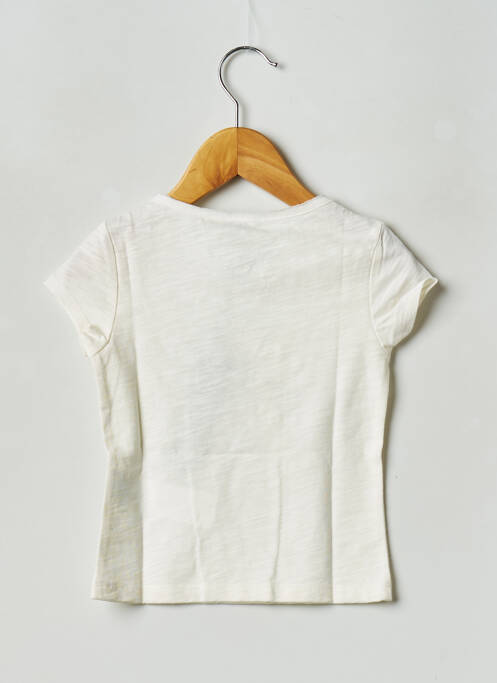 Tricou alb IKKS JUNIOR fată