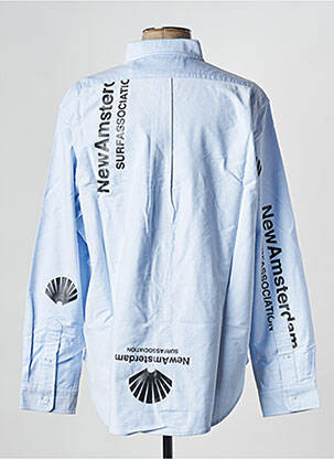Cămașă cu mâneci lungi albastru NEW AMSTERDAM SURF ASSOCIATION bărbat