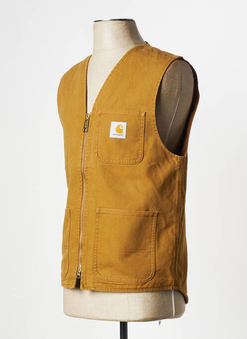 Vestă fără mâneci maro CARHARTT bărbat