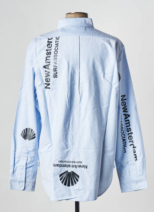 Cămașă cu mâneci lungi albastru NEW AMSTERDAM SURF ASSOCIATION bărbat