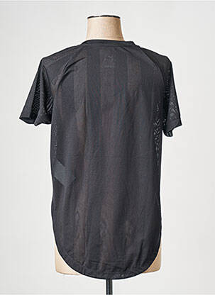 Tricou guler rotund negru NIKE femeie