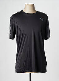 Tricou guler rotund negru PUMA homme