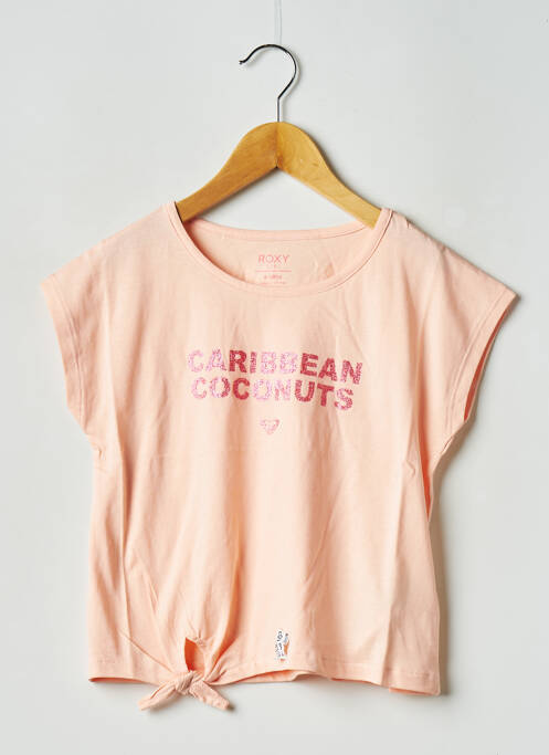 Tricou portocaliu ROXY fată