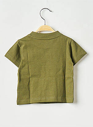 Tricou guler rotund verde ADIDAS copil