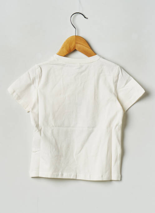 Tricou alb NAME IT băiat