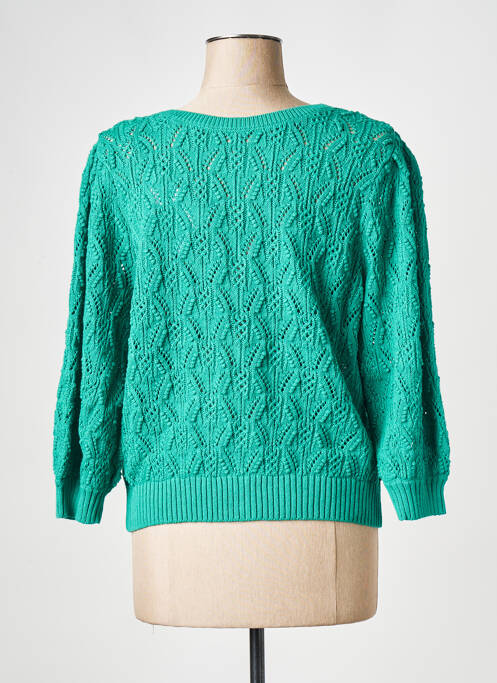 Vestă cu mâneci scurte verde SUNCOO femeie