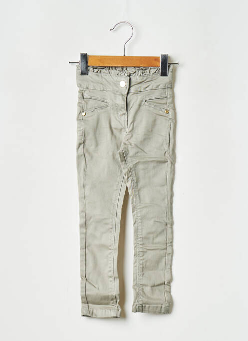 Pantalon slim verde TAPE À L'OEIL fată