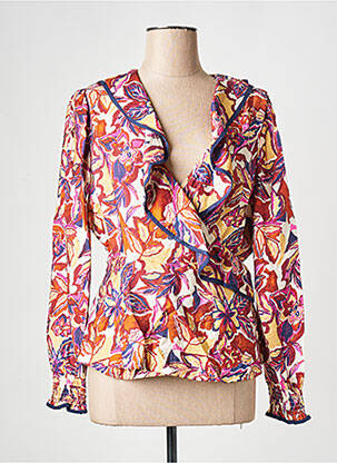 Top guler în v violet ATELIER REVE femeie