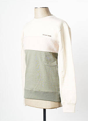 Hanorac guler rotund verde PEPE JEANS bărbat