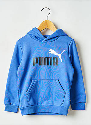 Hanorac cu glugă guler rotund albastru PUMA băiat