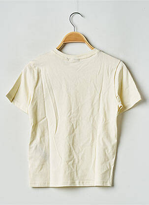 Tricou guler rotund bej FILA copil