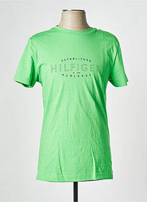 Tricou verde TOMMY HILFIGER bărbat