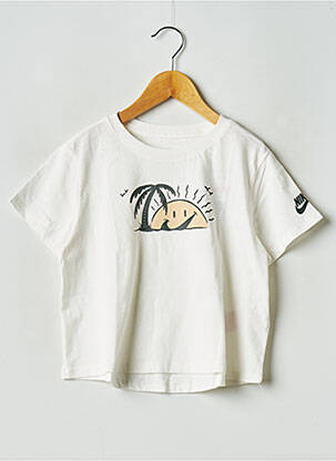 Tricou alb NIKE fată