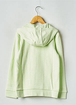 Hanorac cu glugă guler rotund verde ADIDAS copil