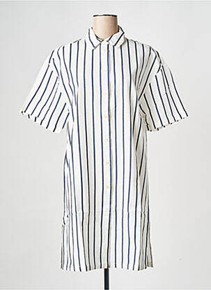 Rochie midi alb THINKING MU femeie