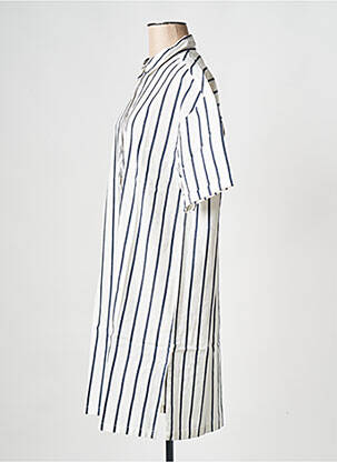 Rochie midi alb THINKING MU femeie