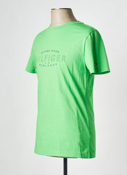 Tricou verde TOMMY HILFIGER bărbat