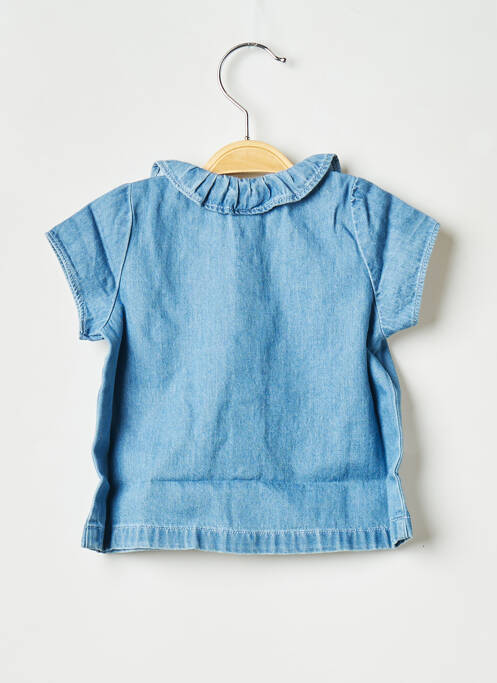 Cămașă albastru PETIT BATEAU fată