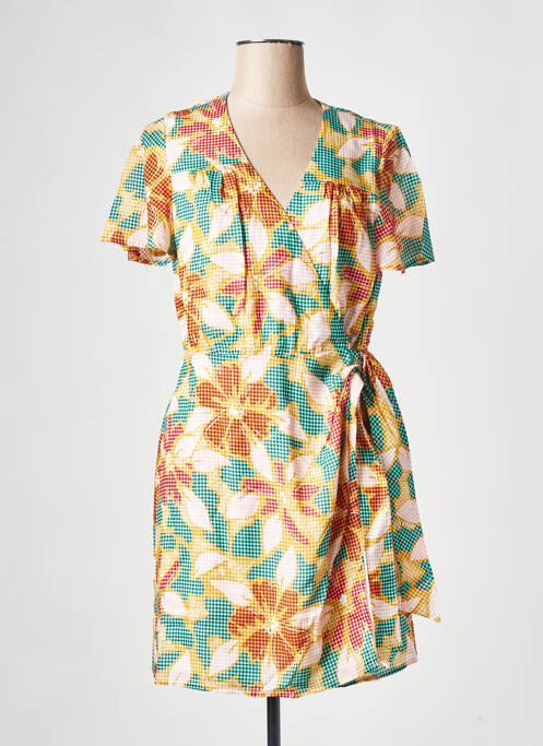 Rochie scurtă portocaliu EKYOG femeie