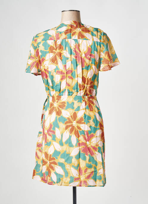 Rochie scurtă portocaliu EKYOG femeie