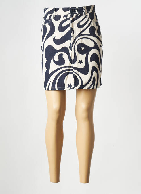 Fustă scurtă albastru THINKING MU femeie