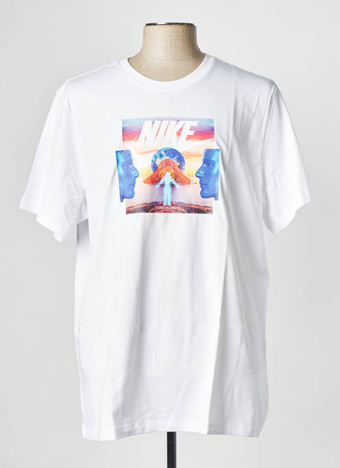 Tricou alb NIKE bărbat