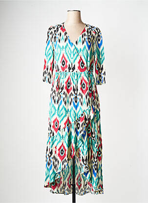 Rochie midi albastru SEE U SOON femeie