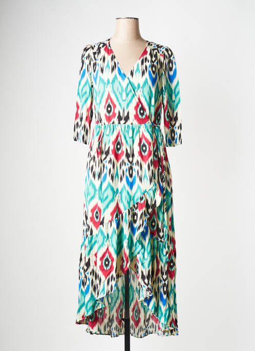 Rochie midi albastru SEE U SOON femeie