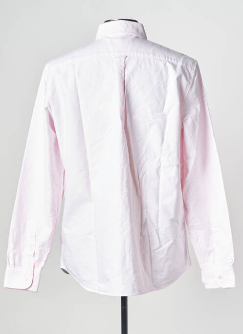 Cămașă cu mâneci lungi alb LACOSTE bărbat