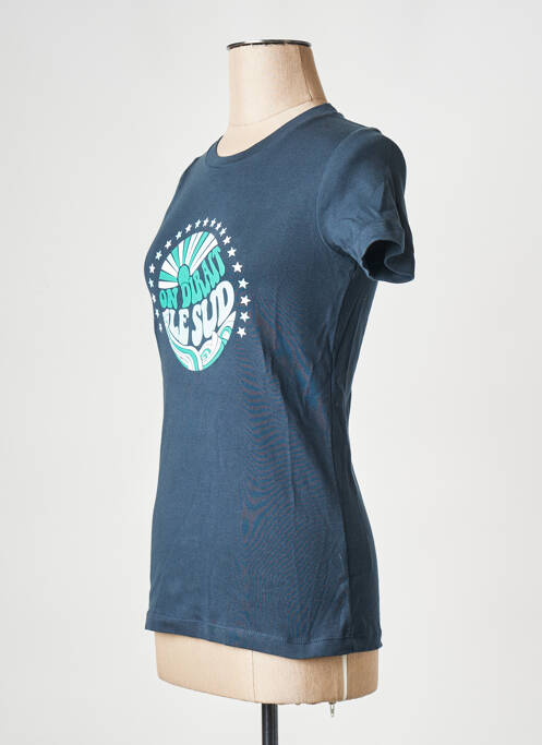 Tricou albastru LA PETITE FRANCAISE femeie