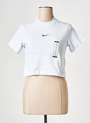 Tricou guler rotund alb NIKE fată
