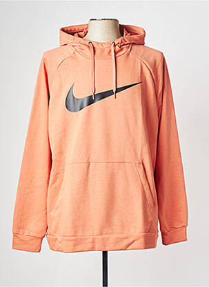 Hanorac cu glugă portocalie NIKE bărbat