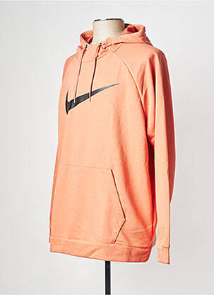 Hanorac cu glugă portocalie NIKE bărbat